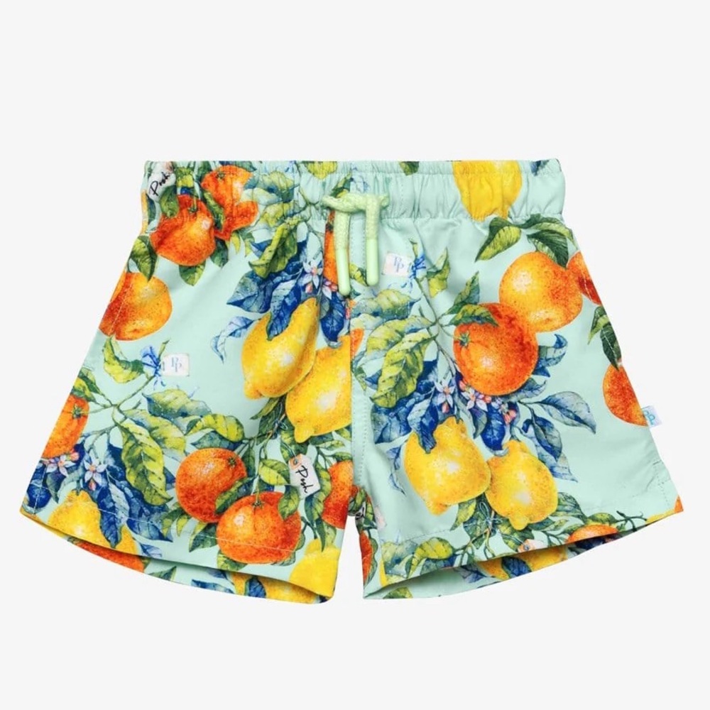 Retired Posh Peanut Lucia baby swim trunks